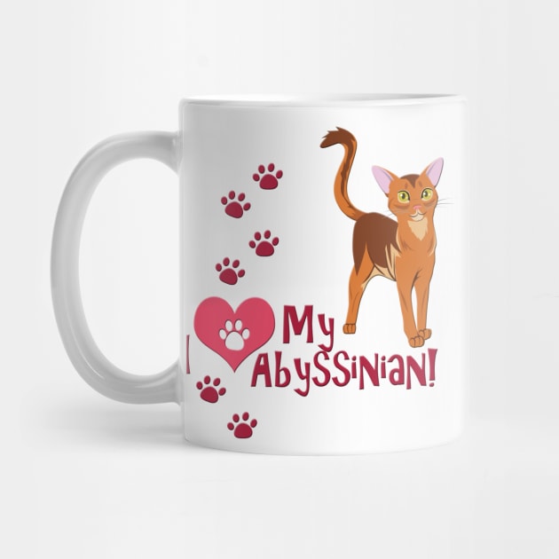 I Love My Abyssinian! by SakuraDragon